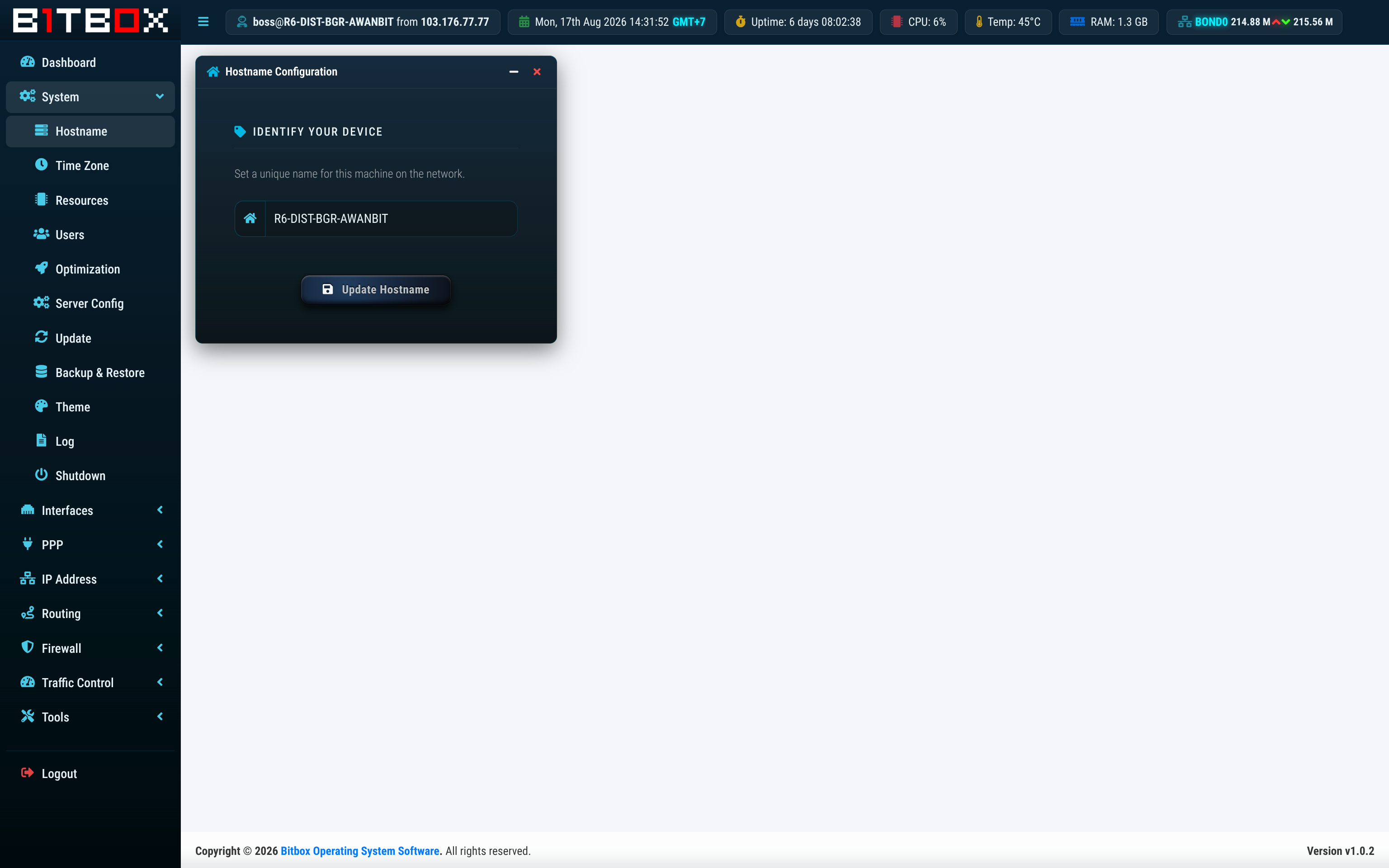 Hostname